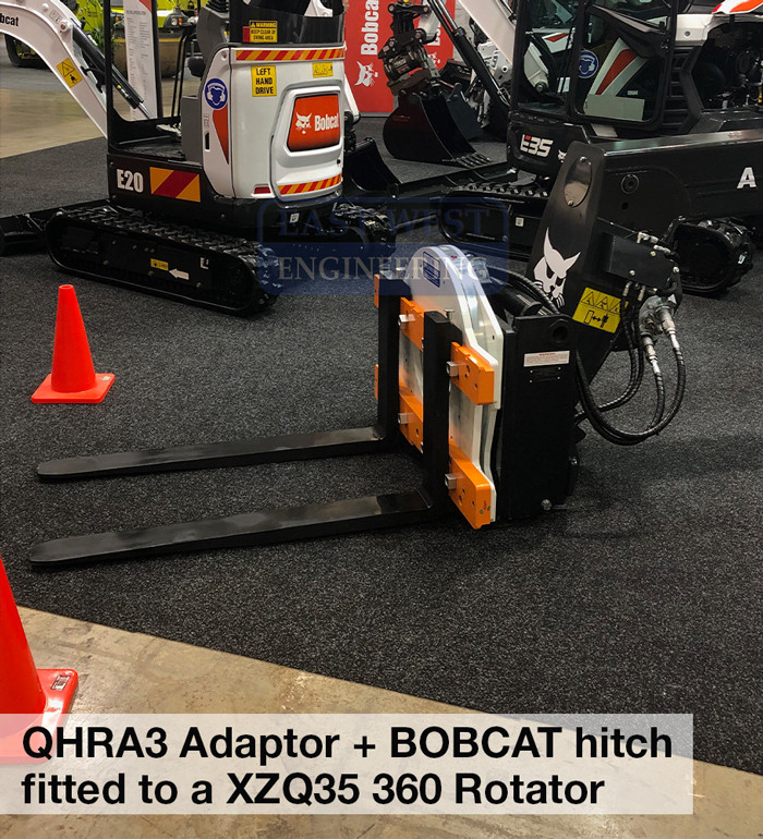 QHRA BOBCAT Rotator Adaptor