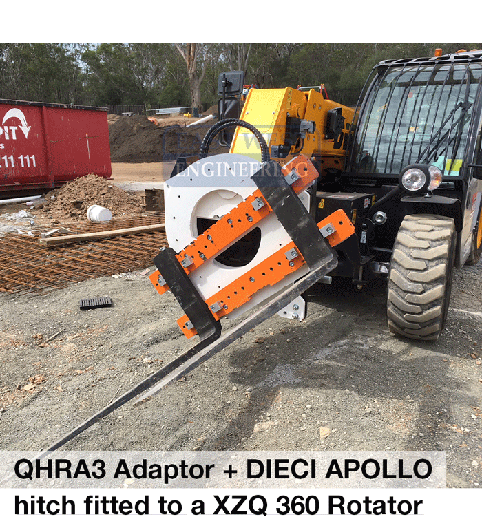 QHRA Dieci Apollo Rotator Adaptor