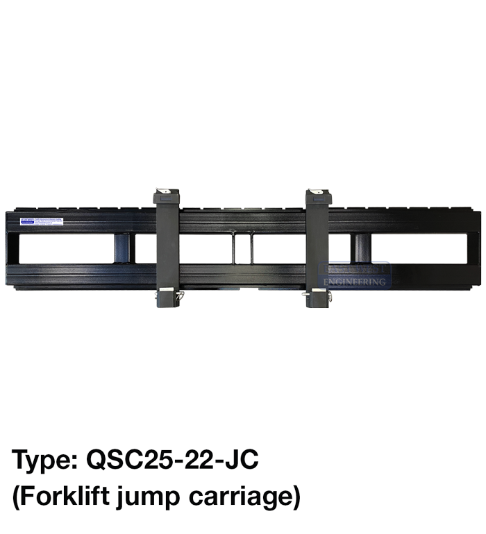 QSC25-22-SS Wide Carriage (Forklift Jump Carriage)