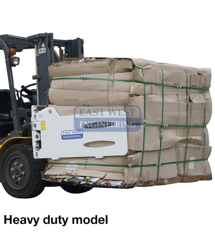 RBCF Heavy Duty Bale Clamp - on forklift