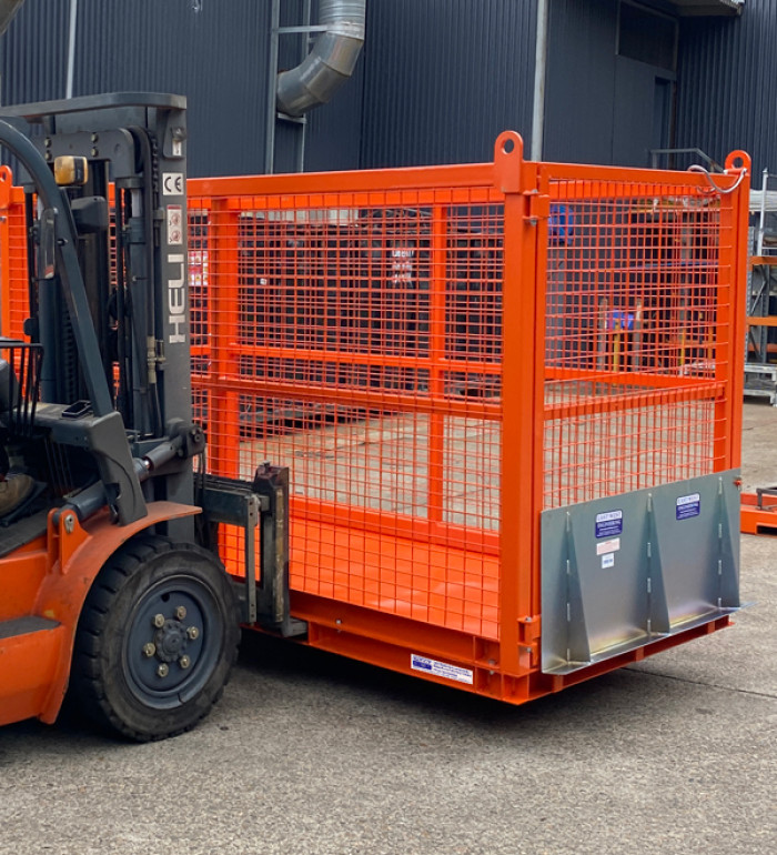 SDR200 Oversized Cage - on forklift
