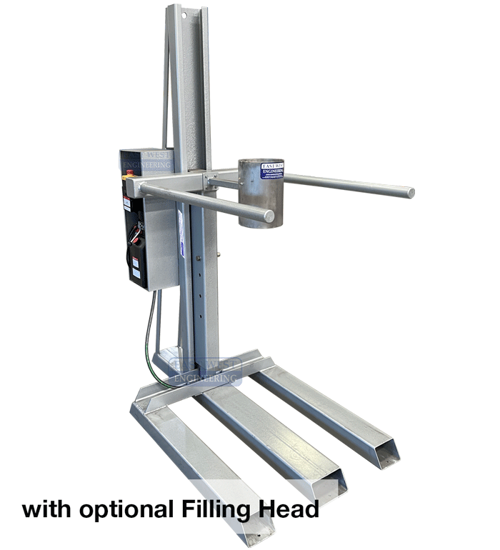 SKF100 Bulk Bag Filling Station with optional filling head