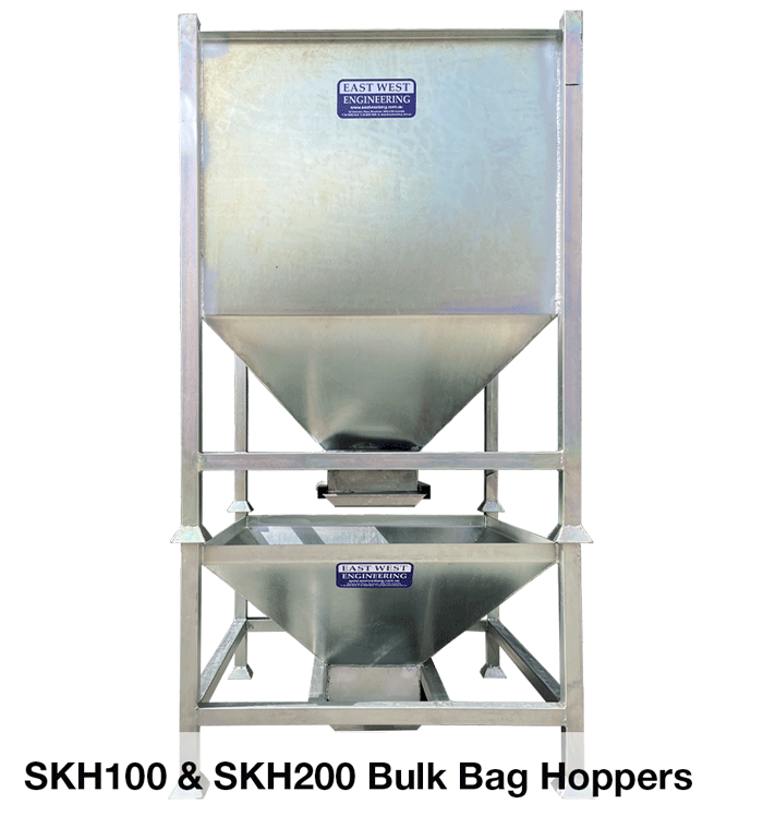 SKH100 + SKH200 Bulk Bag Hopper Stacked