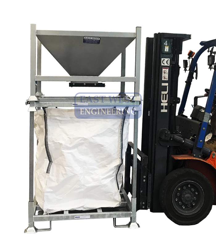 SKX100 Bulk Bag Frame + SKH100 Hopper