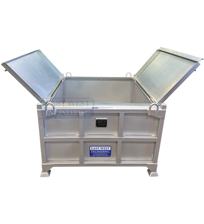 SMB1150LID Heavy Duty Storage Box with lockable lid