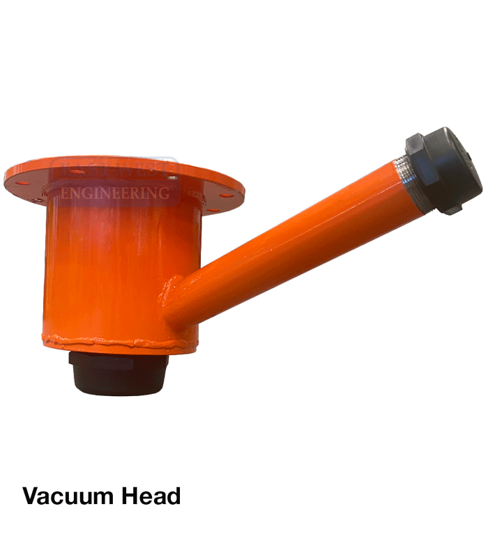 SFH100-SV100 Bulk Bag Hopper - Slide Valve with Vacuum Extractor Head