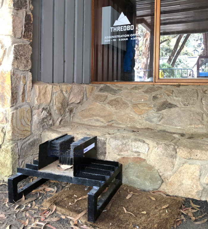 SWG1 Boot Cleaning Grate in national park