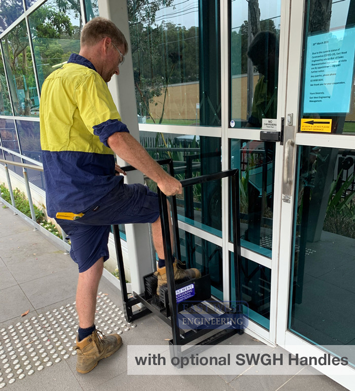 SWG1H Boot Cleaning Grate with Handles