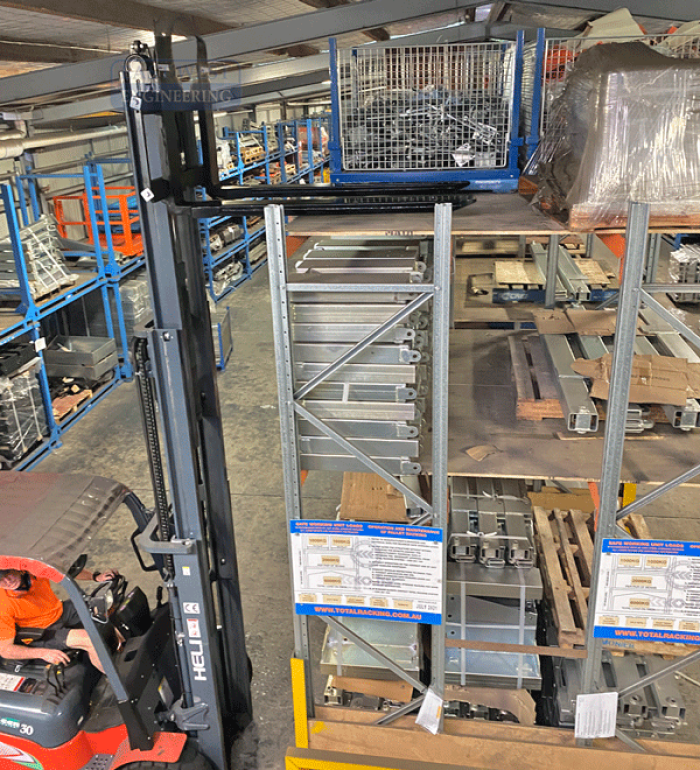 Telescopic Forks - Double Deep Stacking