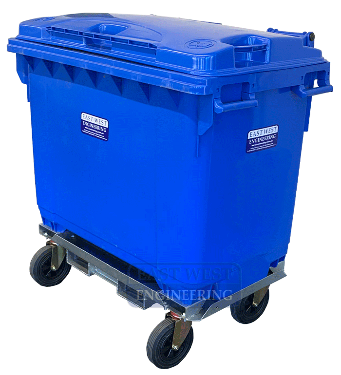 W660PRB 660L Wheelie Bin with Rotator Base