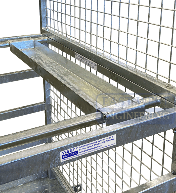 WP-GC Forklift Work Platform tool tray