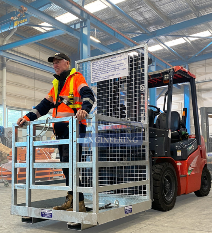 WP-GC Forklift Work Platform safety cage for maintenance work