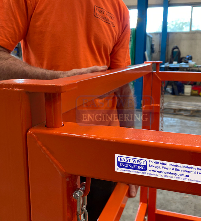 WPOP-RB dedicated order picking forklift cage