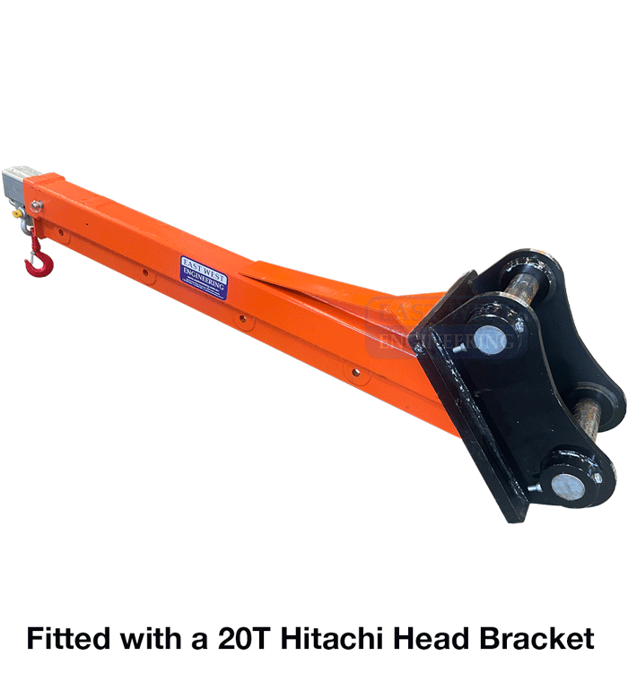 XFJL50 5T Telescopic Excavator Jib + 20T Hitatchi Head Bracket