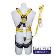 SAFETY HARNESS WITH LANYARD