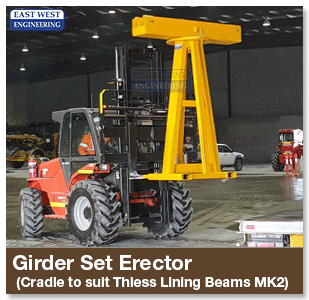 East West Engineering Girder Set Erector Beam Lifter