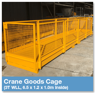 East West Engineering Custom Crane Cage