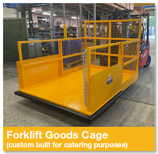 East West Engineering Forklift Goods cage