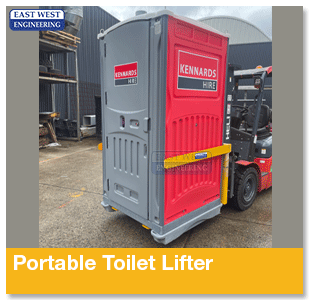 East West Engineering Portable Toilet Lifter