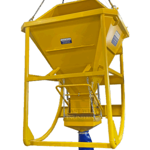 CKROF Concrete Kibble Laydown - Clamshell Gate